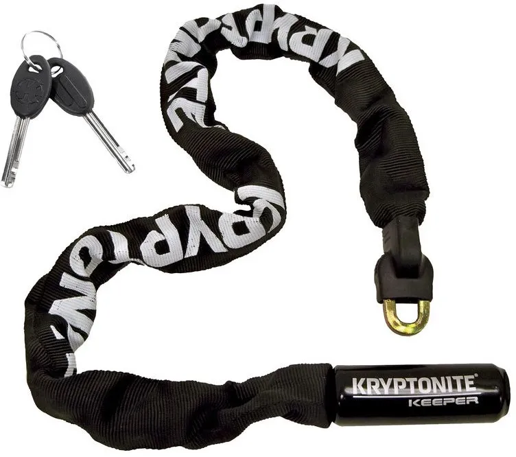 Saisonangebot Kryptonite Keeper 785 Integrated Kettenschloss - schwarz - Größe 85 CM