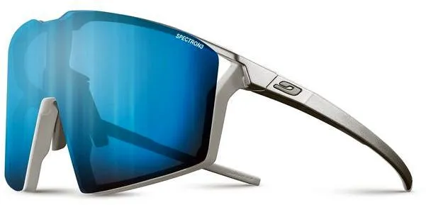 Sonderaktion Julbo Edge Silber/Weiss - Multilayer Blau + AF - Silber/Weiss/Blau - Größe L