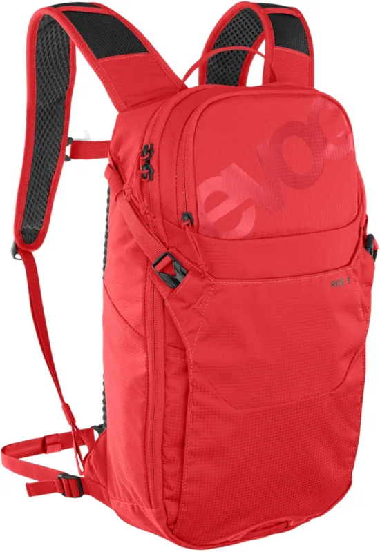 Evoc Ride 8 + Trinkblase 2 L - true red - Größe 8 L Neu