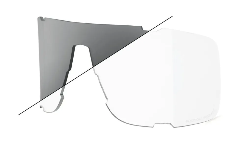 Highlight 100 Percent Eastcraft Ersatzglas - Photochromic Clear/Smoke - clear smoke - Größe One Size