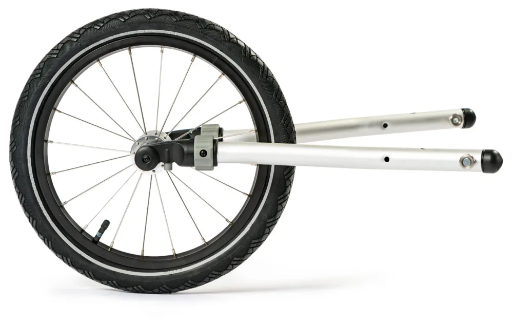 Saisonangebot Croozer Jogger-Set - für alle Kid Einsitzer ab 2018 - Silver/Black - Größe One Size