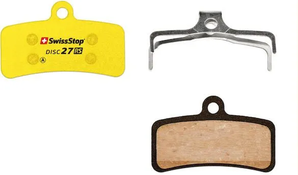SWISSSTOP Bremsbeläge Disc 27 RS - Gelb - Größe 1 Paar Neue Kollektion