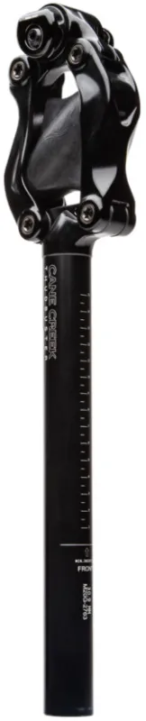 Neu Cane Creek Thudbuster G4 LT Sattelstütze 31,6 mm - black - Größe 420 mm
