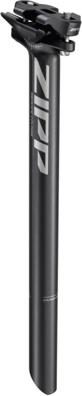 Ausverkauf Zipp Service Course Aluminium Sattelstütze 31,6x350 mm - schwarz - Größe 0 mm Offset