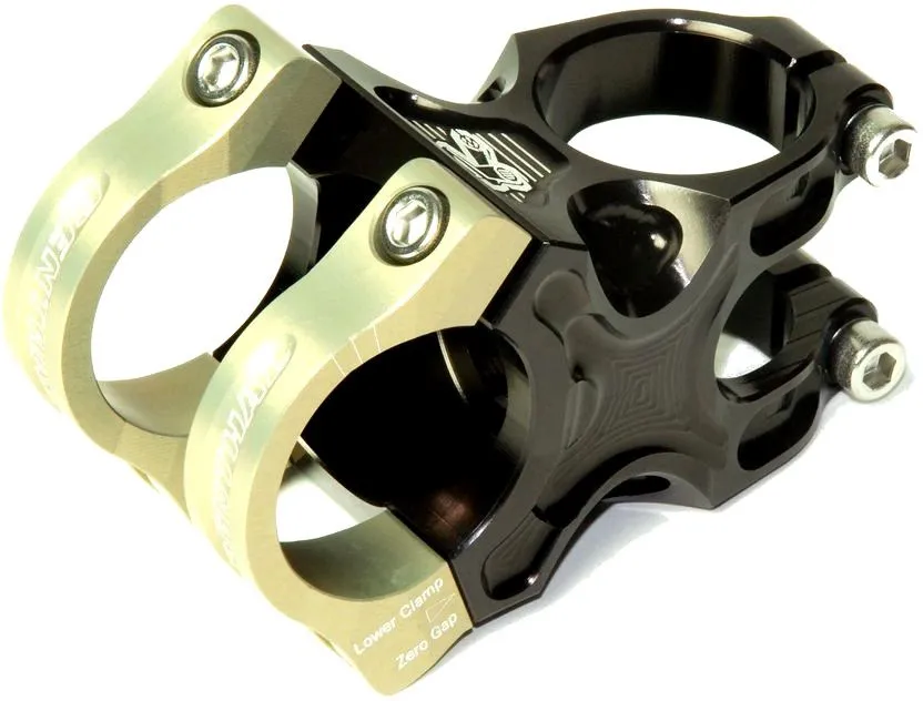 Knallerangebot RENTHAL Apex Vorbau, 31.8mm, 6° - gold/black - Größe 50 mm