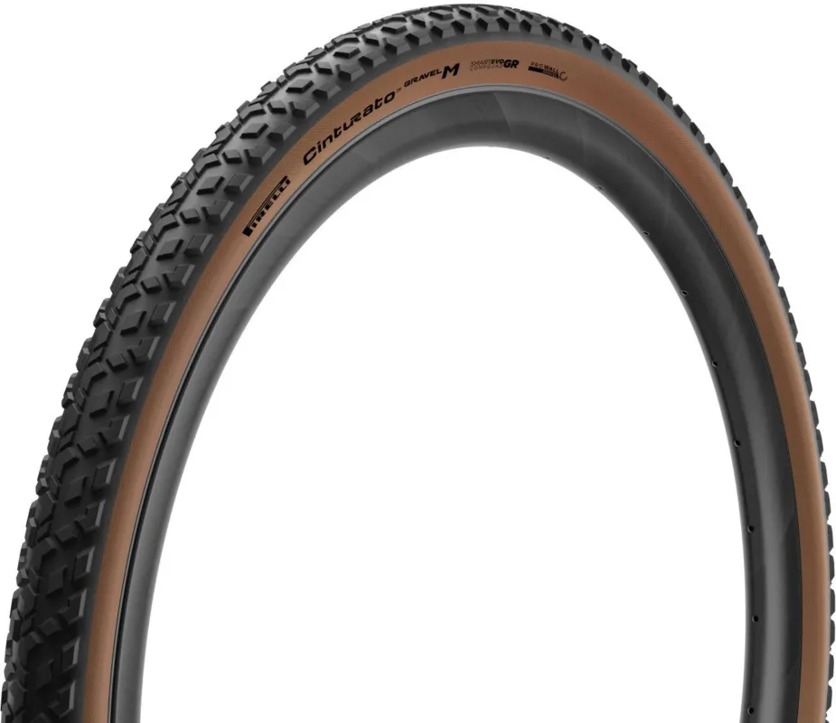 Direktkauf Pirelli Cinturato Gravel M 700x40C High Perf Cl ProWall SmartEVO TLR - tan wall - Größe 40-622