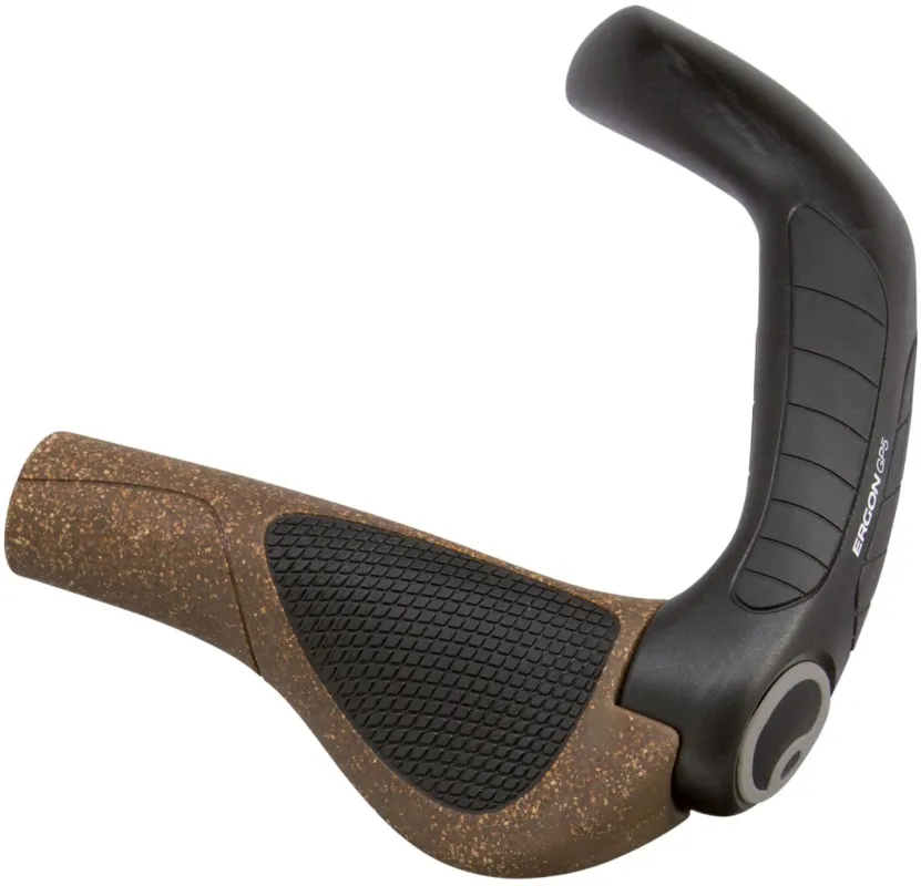Ergon GP5 BioKork Griffe - brown/black - Größe large Neu