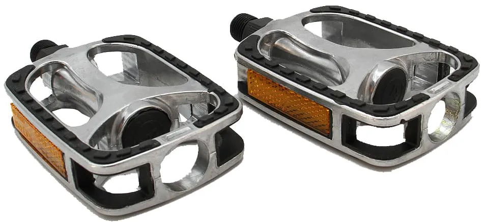 Letzte Chance TBG Touren Pedale VP-608 - silber - Größe One Size