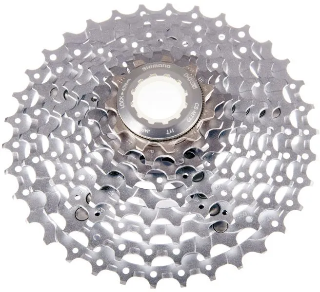 Direktkauf Shimano Kassette Deore XT CS-M770 9-fach - grau - Größe 11-32 Zähne