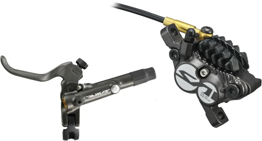 Shimano Scheibenbremsen-Kit Saint M820 - schwarz - Größe VR Direkt Vom Hersteller