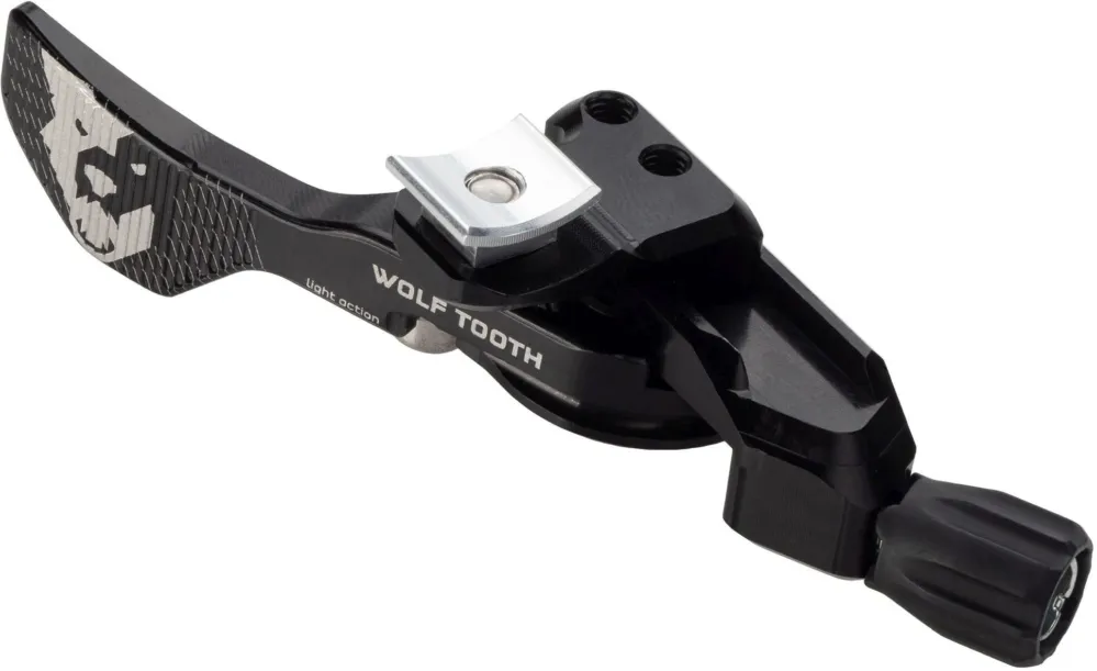 Garantierte Lieferung Wolftooth ReMote Light Action Hebel für Vario Sattelstützen, DM - black - Größe Shimano I-Spec EV