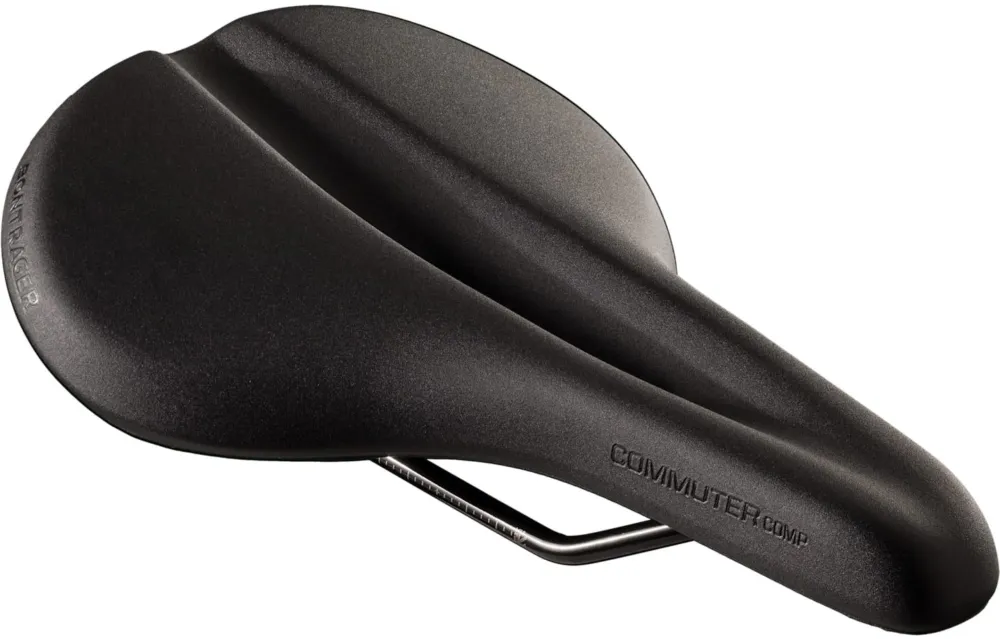 Bontrager Commuter Comp Fahrradsattel - black - Größe 270x 165mm Kostenloser Versand