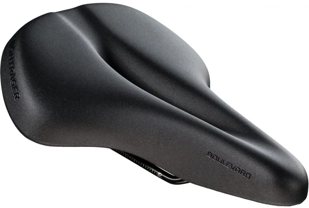 Meistverkauft Bontrager Boulevard Fahrradsattel - black - Größe 280x 205mm