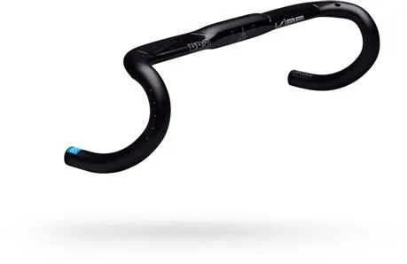 Preiswert PRO Vibe Alu Aero Compact Rennrad Lenker - schwarz - Größe 400 mm (Flare: 430 mm)