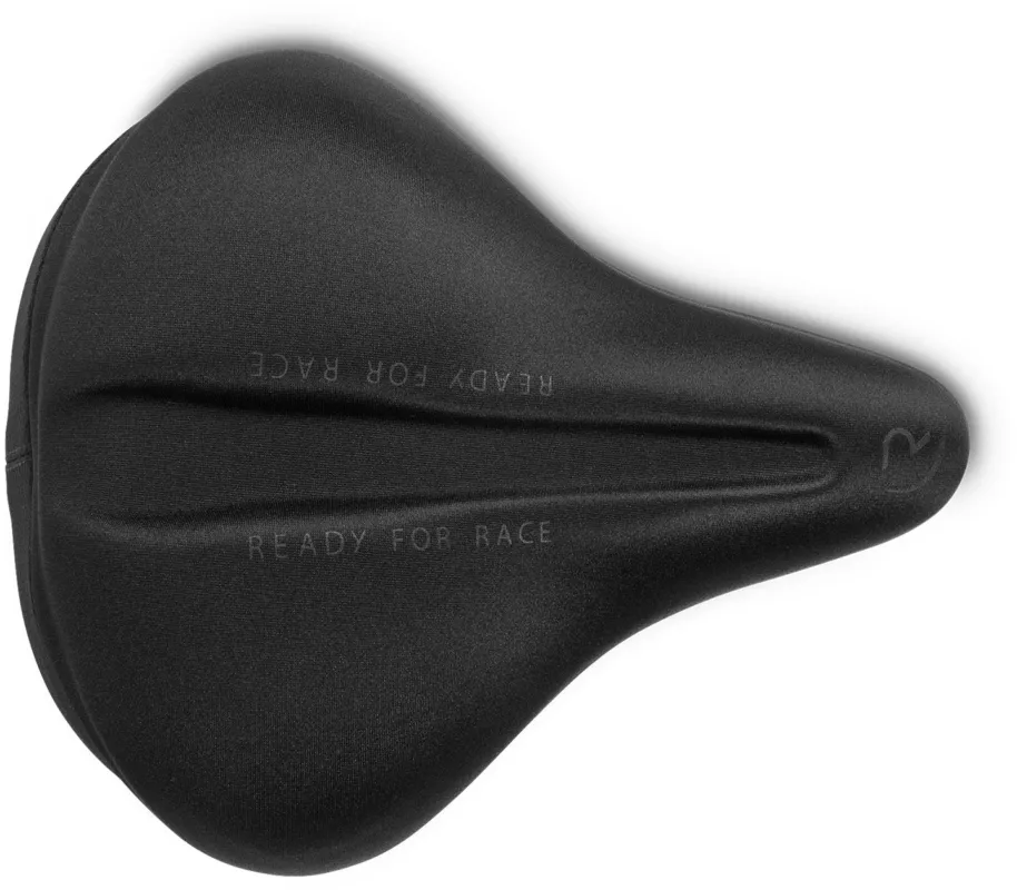 Versand Am Gleichen Tag Cube RFR Sattelüberzug TREKKING/CITY mit Gel - black - Größe 254-280x203-244 mm