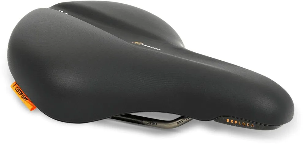 Selle Royal Sattel Explora Relaxed - schwarz - Größe 253x218 mm Kostenfreie Lieferung