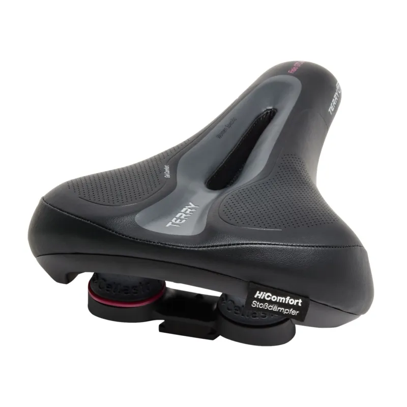 Terry Fisio GTC Max Gel Women Sattel - black - Größe 12-15 cm Solange Der Vorrat Reicht