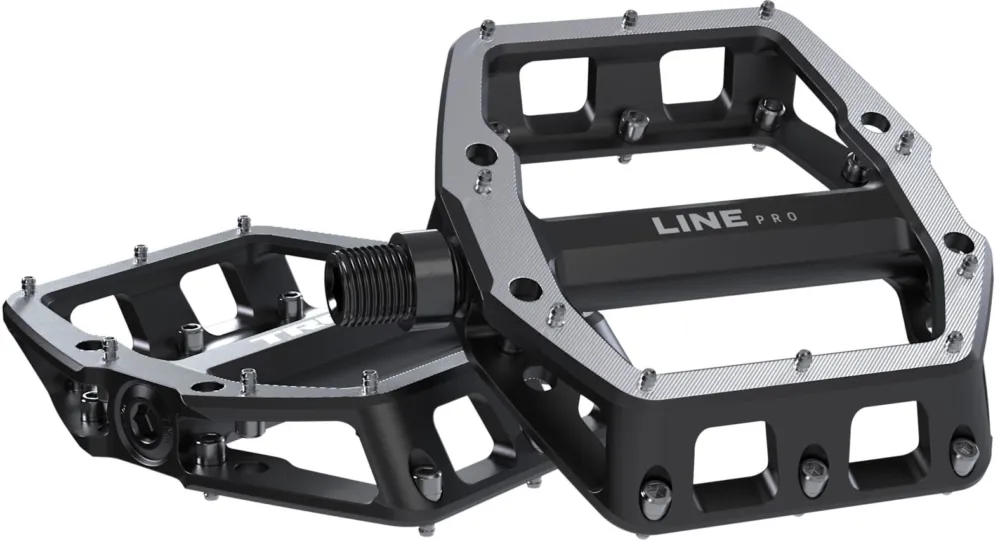 Preiswert Trek Line Pro Plattformpedalset - black - Größe 9/16" (15 MM)