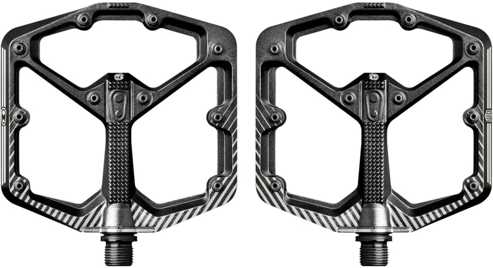 Must-Have Crankbrothers Stamp 7 Large Plattform-Pedale Danny MacAskill Edition - Black-White - Größe large