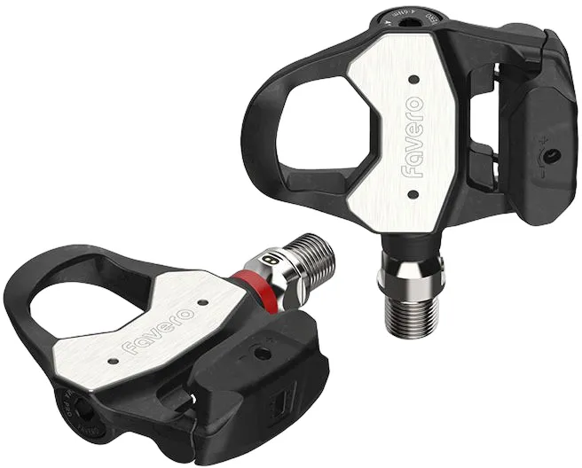 Jetzt Kaufen Favero Assioma PRO RL-1 Road Power Meter Pedale - Einzelsensor - Black-White - Größe One Size