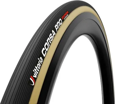 Jetzt Kaufen Vittoria Corsa Pro Tubular 28x25mm Graphene 2.0 - schwarz/beige - Größe 28x25 mm