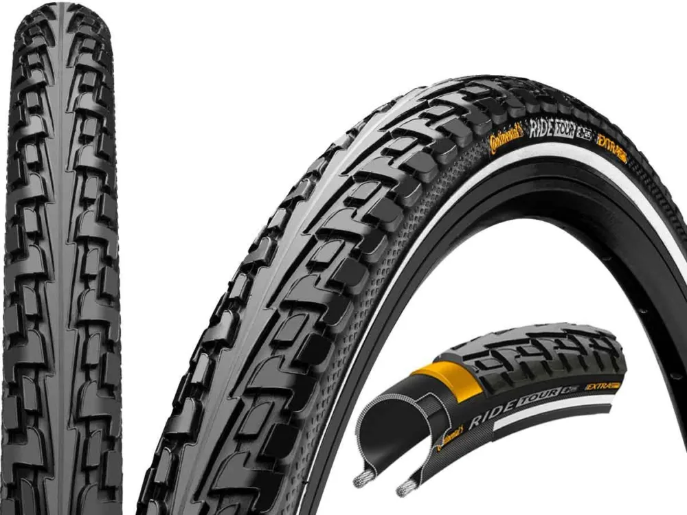 Continental Ride Tour 28x1,60 ExtraPuncture Belt Reflex E-25 - black/black - Größe 42-622 Geprüft