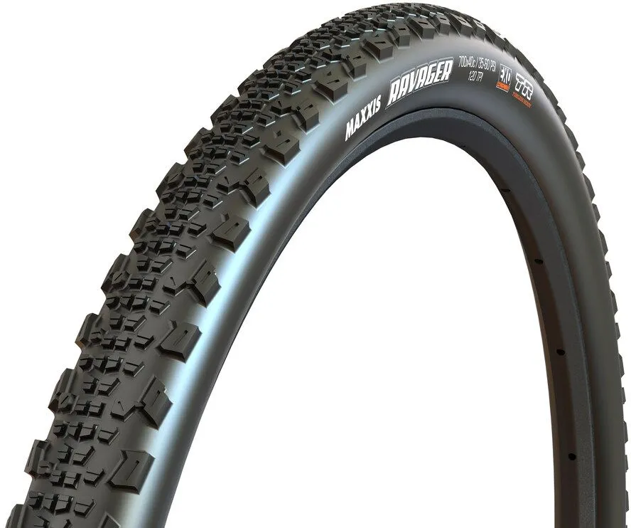 Begrenztes Angebot Maxxis Ravager 700x45C SilkShield TR Dual - black - Größe 45-622