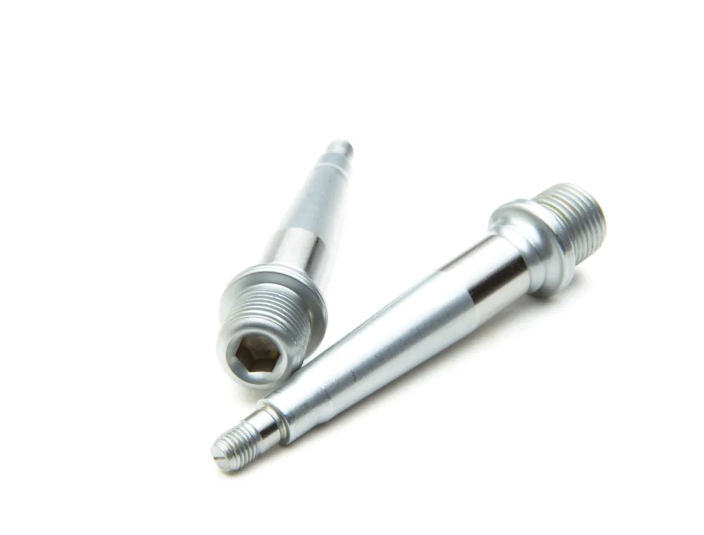 Knallerangebot Race Face Pedal Achsen Kit Chester - Silver - Größe Achsen L/R