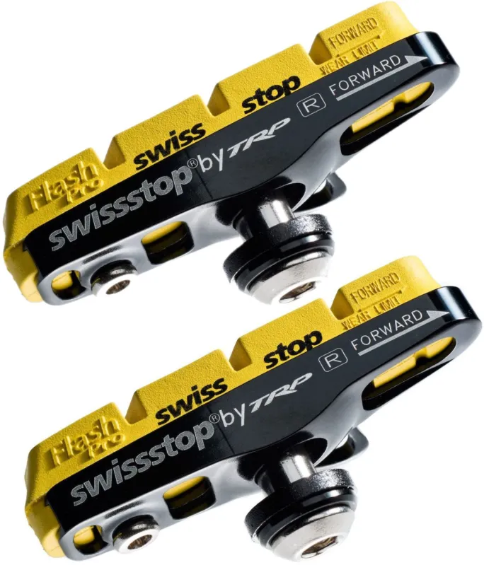 SWISSSTOP Bremsschuhe Felge FlashPro Full Type Yellow King - Gelb - Größe 1 Paar Aktuell