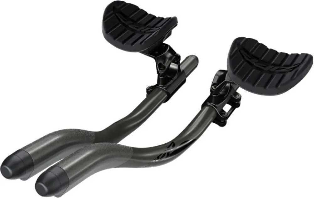 Preiswert Zipp Vuka Triathlon Clip Carbon mit Lenker-Extensions low Mount - schwarz - Größe Evo - 110 mm Neigung