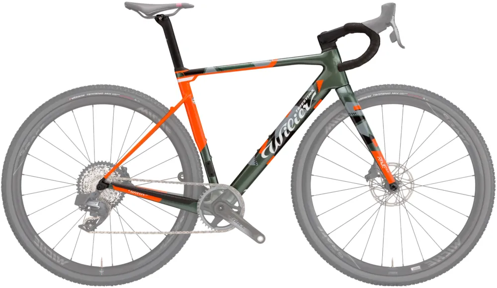 Markenware Wilier Rave SLR Rahmenset - V4 - camouflage - Größe L