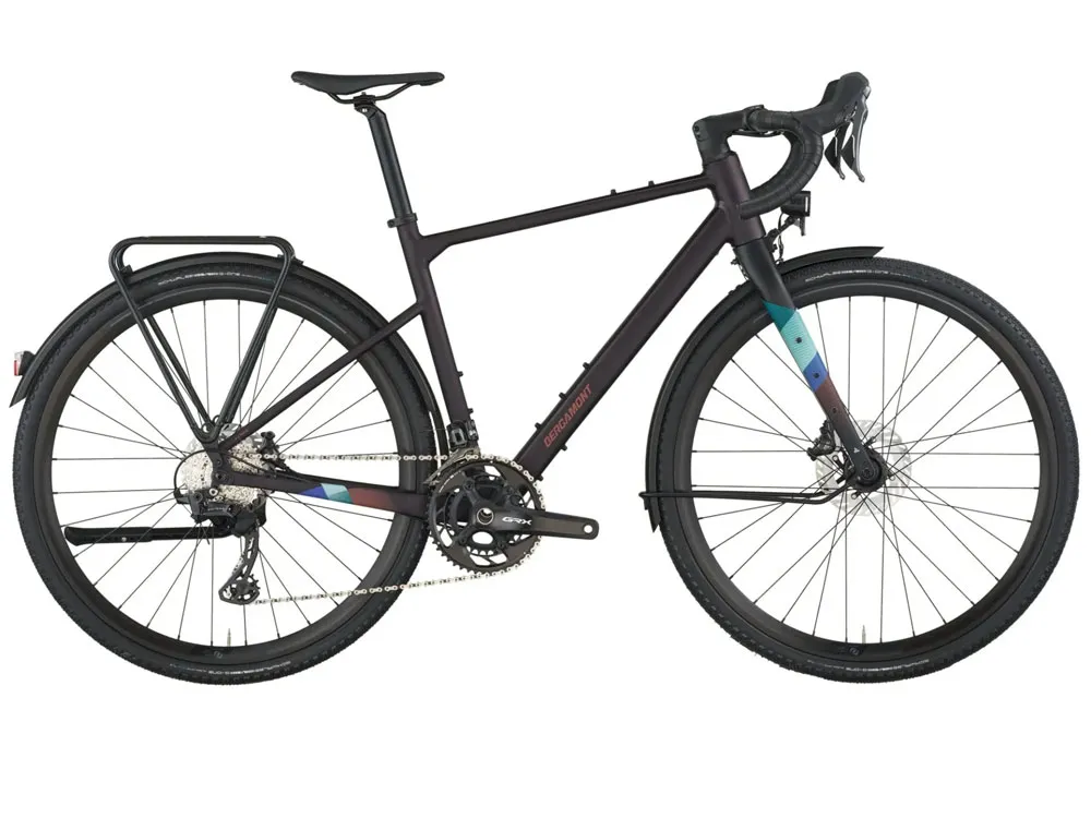 Bergamont Grandurance RD 10 | Gravelbike | 28" | reddish black-48 cm Echt