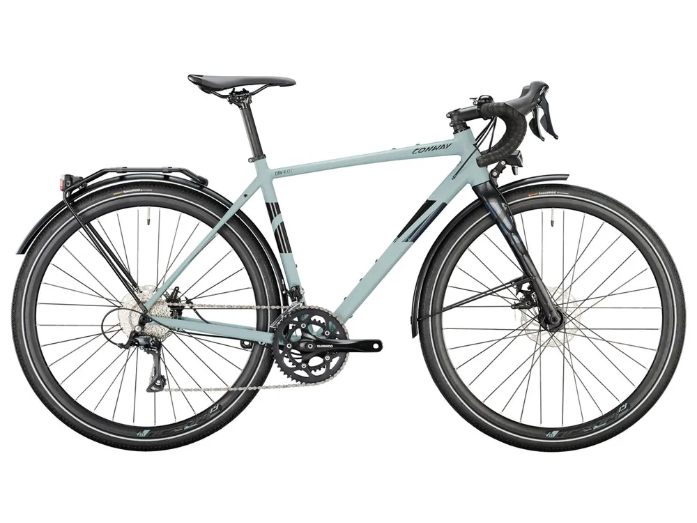Conway GRV 4.0 C | Gravelbike | 28" | grey matt / black metallic-55cm Bestpreis