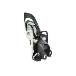 Hamax Caress Kindersitz (Befestigung Gepäckträger | grau / weiß / mint) Mega-Angebot