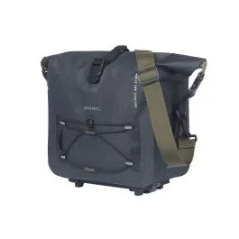 Nur Für Kurze Zeit Basil Navigator Storm Gepäckträgertasche (10-26 Liter | MIK | schwarz)