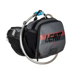 Leatt Hydration Core 1.5 Gürteltasche mit Trinkblase (1,5 Liter | 3 Liter | grau) Sichere Zahlung