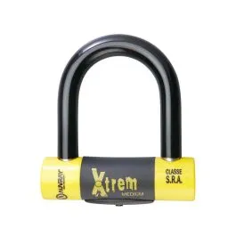Sofort Bestellen Auvray Xtrem Medium/Maxi Bügelschloss (85x100 | schwarz / gelb)