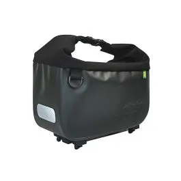 Echt Racktime Tasche Yves 2.0 Fahrradtasche (9-12 Liter | onyxschwarz | inkl. Snapit 2.0 Adapter)