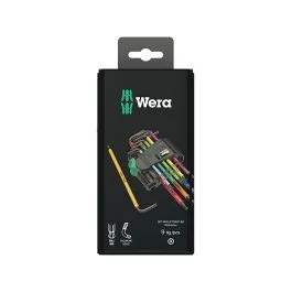 Expressversand Wera 967/9 TX BO Multicolour 1 SB Winkelschlüsselsatz