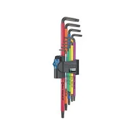 Beliebt Wera 967/9 TX SXL Multicolour HF 1 Winkelschlüsselsatz