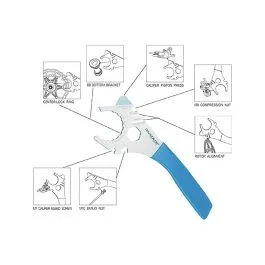Quaxar Multi Tool for Disc Brakes Markenware