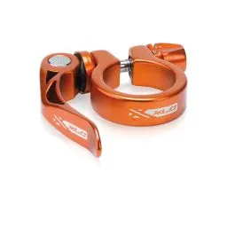 Kostenfreie Lieferung XLC PC-L04 Sattelklemme (ø34.9mm | mit Schnellspanner | orange)