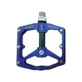Preiswert Brave Freeride Carbon Plattform-Pedal (blau)