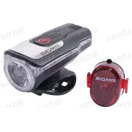 Letzte Chance Sigma Aura 80 USB / Nugget II Akku LED Leuchtenset