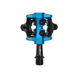 Preisknaller Xpedo CXR Clipless Fahrradpedale (9/16" | schwarz / blau)