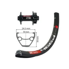 Jetzt Bestellen Bike Parts Vorderlaufrad (26" | 1.9" DT | 6-Loch | TA15)