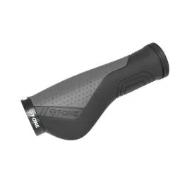 Sofort Bestellen T-One Ripple Ergo Fahrradgriffe (schwarz / grau | 130mm | 1x Schraubverschluss)
