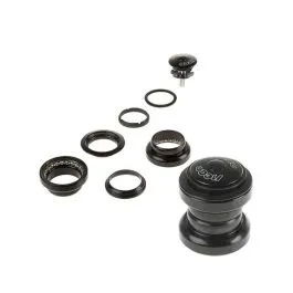 Super-Preis Messingschlager Steuersatz (1 1/8" A-Head | schwarz 650)