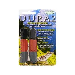 Neuheit Kool Stop Road Dura2 Bremsgummi R7 (schwarz / rot / grau)