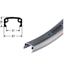Schürmann AS32 Fahrradfelge (21-559 | 36 Loch | silber) Bestpreis